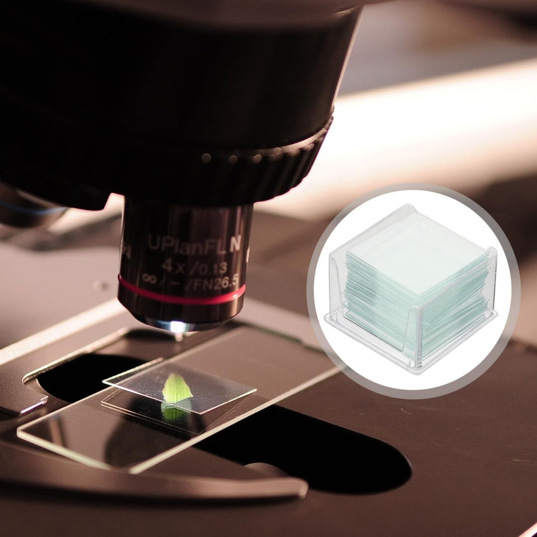 ULTECHNOVO 1000 Stück / 10 Kartons Vorbereitete Objektträger für Die Biowissenschaftliche Grundausbi