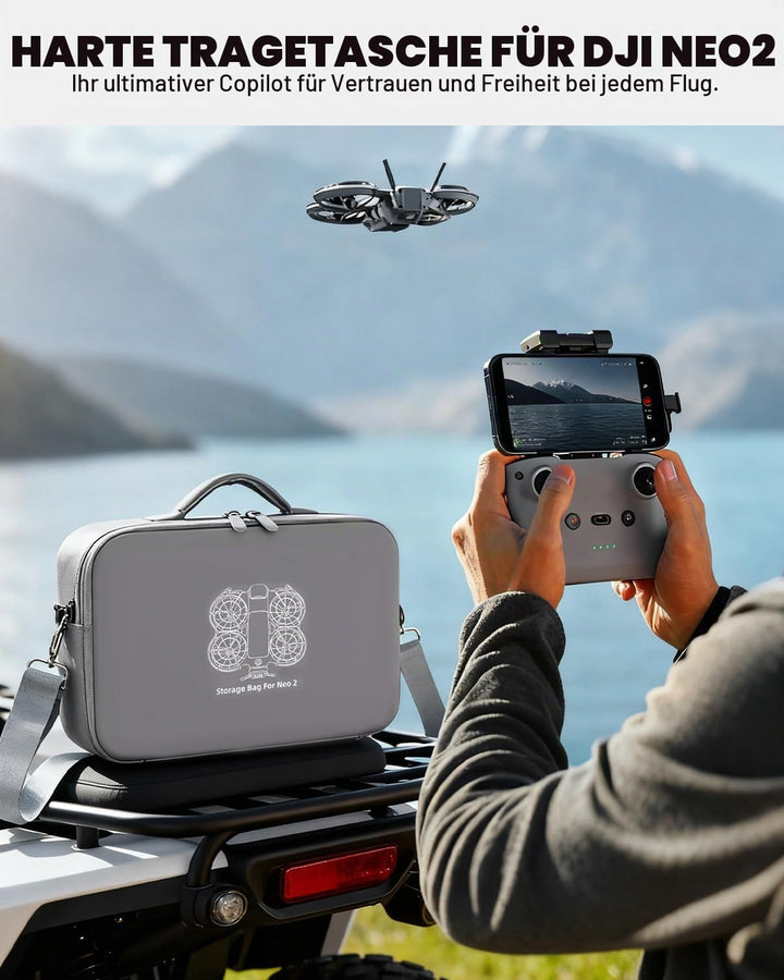 Harte Tasche für DJI Neo 2 Motion Fly More Combo und Goggles N3 Case, Aufbewahrungs Tragetasche für