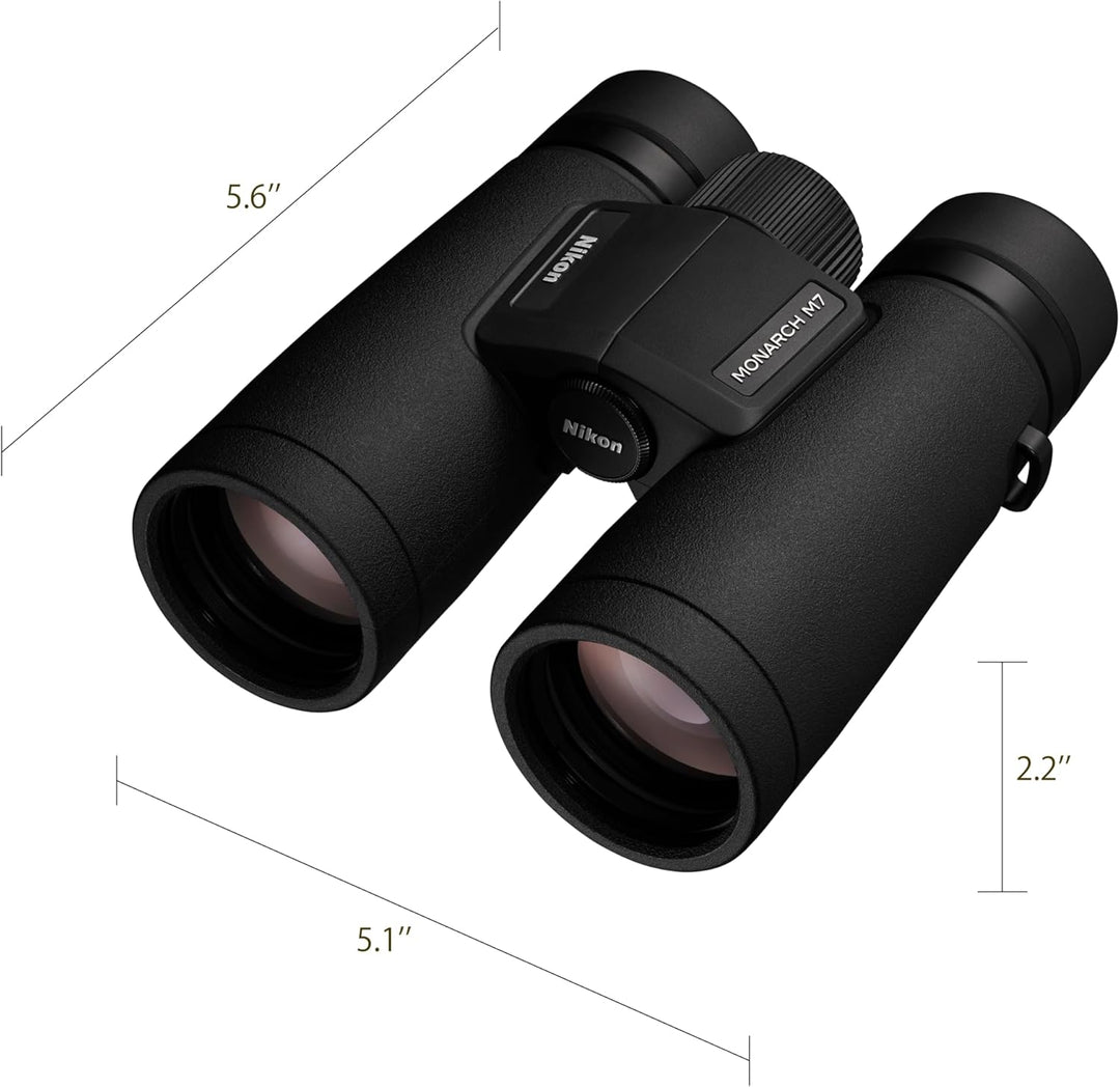 Nikon Outdoor Fernglas Monarch M7 8x42, Schwarz