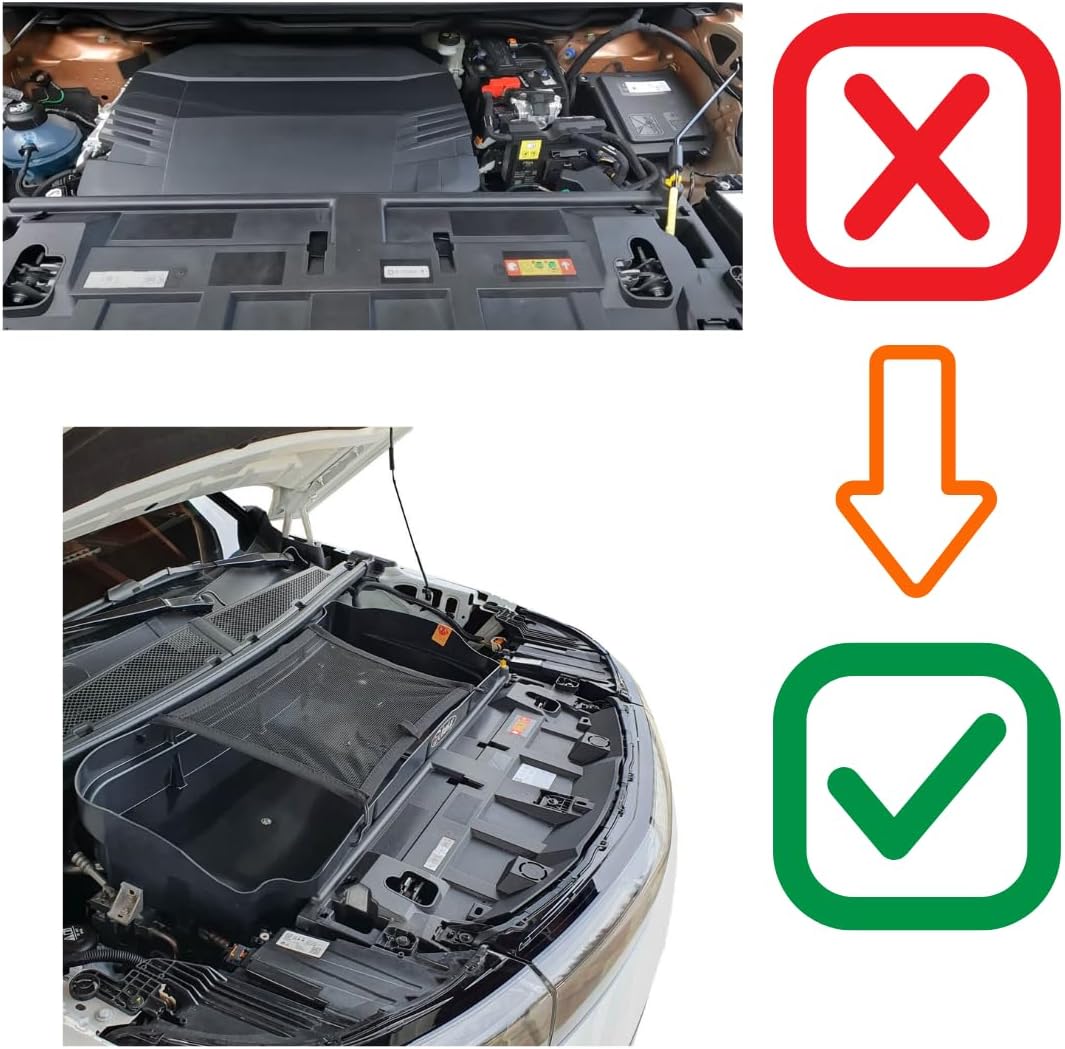 frunk | Front Trunk | vorderen Kofferraum kompatibel für Opel Grandland 2024- | aus brandhemmenden S