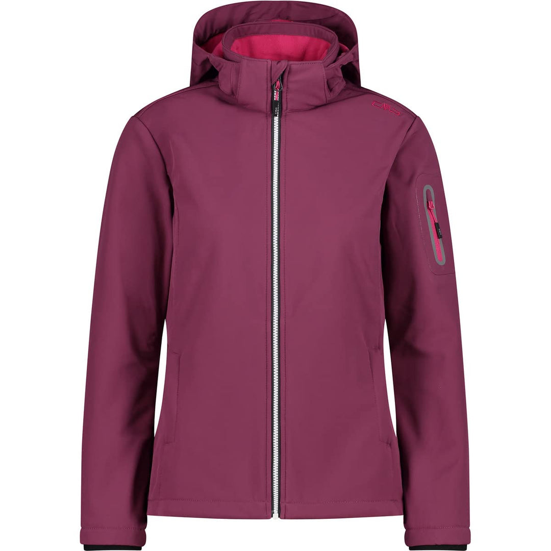 CMP Damen Windproof And Waterproof Softshell Jacket Wp 7.000 Jacke D34 Amaranth, D34 Amaranth