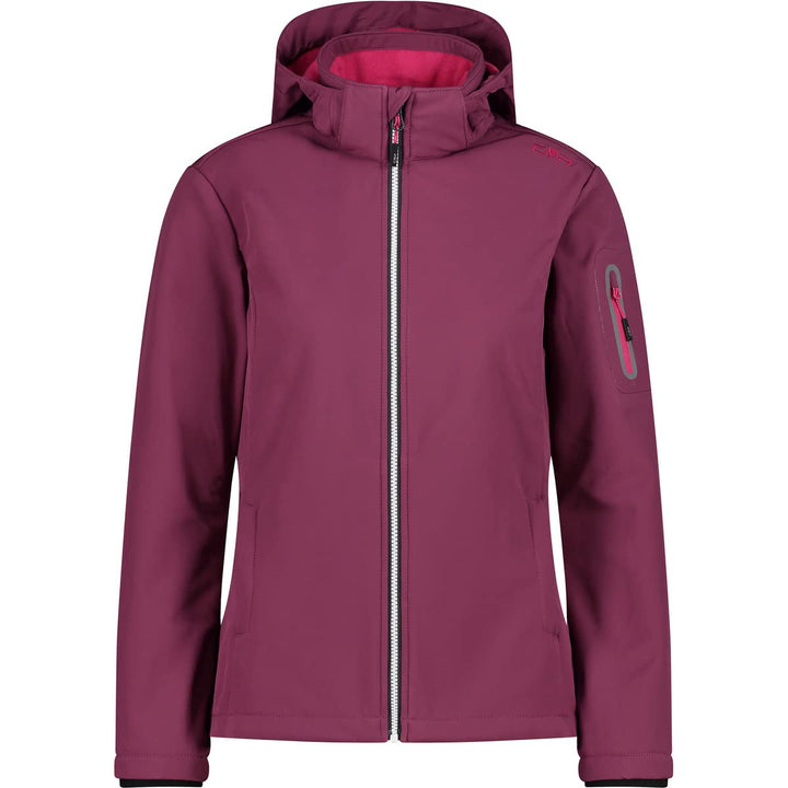CMP Damen Windproof And Waterproof Softshell Jacket Wp 7.000 Jacke D34 Amaranth, D34 Amaranth