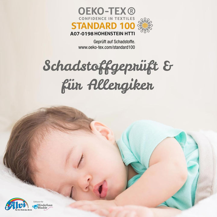 Alvi Baby Mäxchen Schlafsack Innensack Grösse 80 weiss
