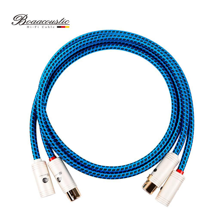 BOAACOUSTIC JIB audiophile XLR Kabel 1m High end XLR Audio Kabel hifi Mikrofonkabel OCC XLR Stecker