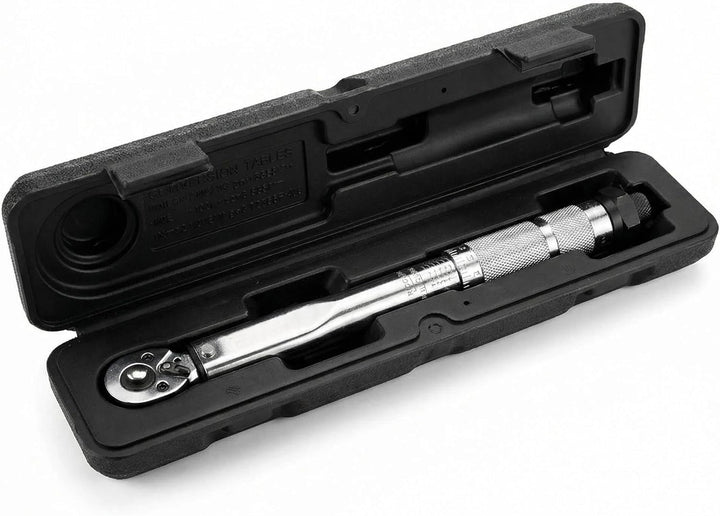 NRGDILY Drehmomentschlüssel 1/4" Fahrrad &amp; Motorrad 5-25Nm, Drehmomentschlüssel mit Doppelskala, ±4%
