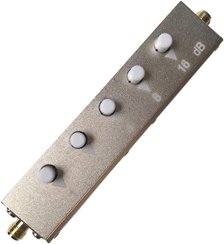 BECEN 5W SMA-KK Variable Step Attenuator DC-3GHz 0-30dB 50Ohm Adjustable RF Dämpfungsglied Einstellb