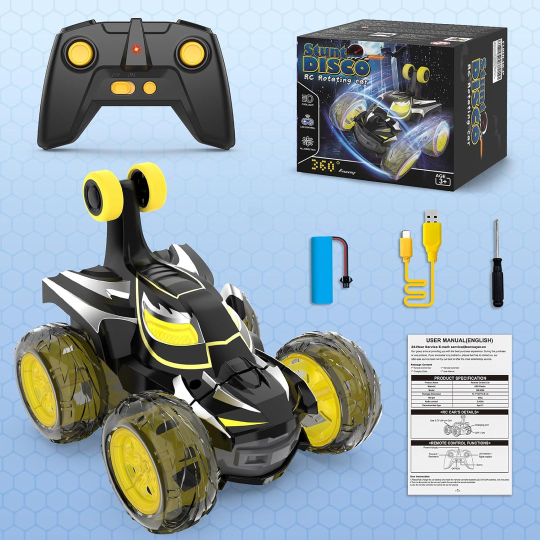 Ferngesteuertes Auto für Kinder 3 4 5 6 7 8 9 10 Jahre, 2,4 GHz Bat RC Autos mit Fernbedienung Monst