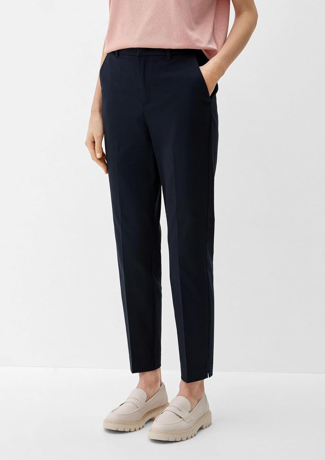 s.Oliver Regular: Hose mit Tapered Leg 40 Blau 5959, 40 Blau 5959