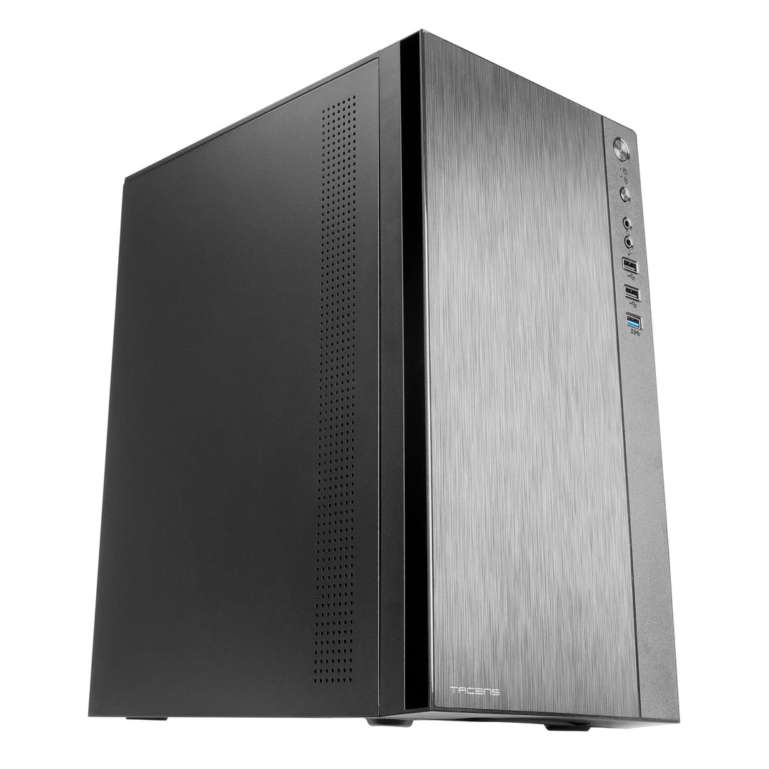 Tacens Anima ACX500, Micro ATX PC Gehäuse, 12cm Lüfter, 500W Netzteil, USB 3.0, Schwarz, Compact