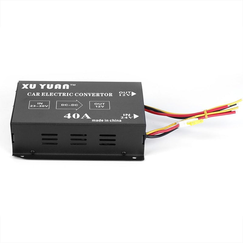 KIMISS Auto Stromrichte Spannungsreduzierer DC 24 V zu 12 V Power Converter Elektrische Inverter Spa