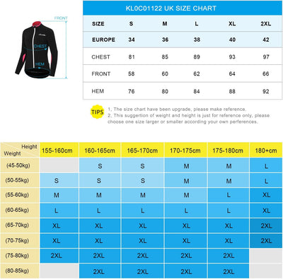 Santic Fahrradjacke Damen Winter Thermo Jacken Winddichte Laufjacke Leichte Atmungsaktiv Langarm Ref