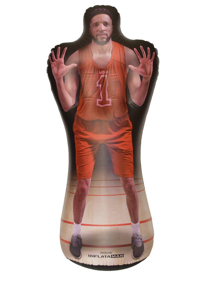 GoSports Inflataman Basketball Defender Trainingshilfe - Gewichteter Defensiv-Dummy für Schiessen, D