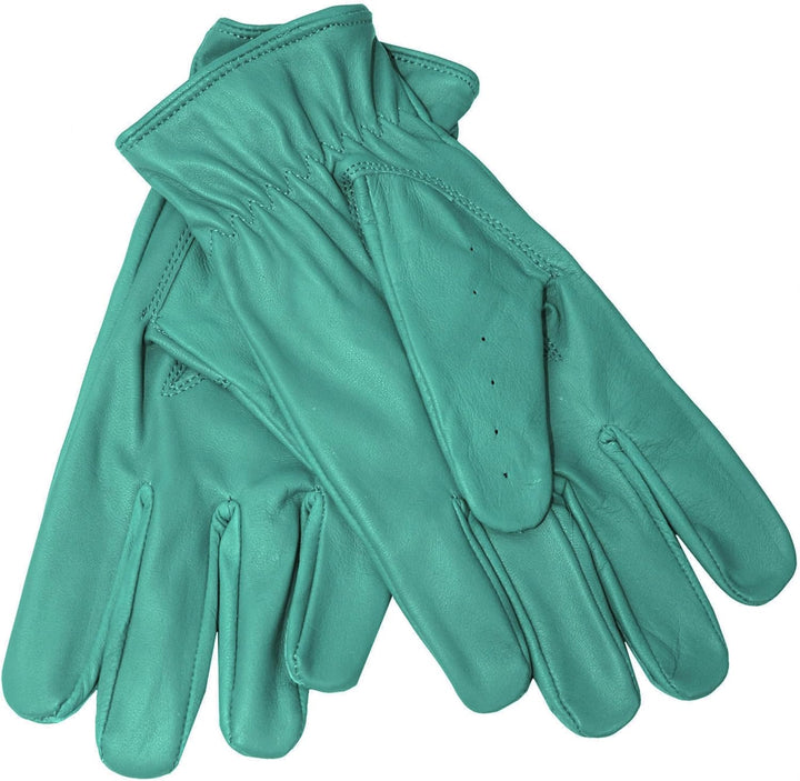 German Wear Unisex Driving Autofahrer-Handschuhe Lederhandschuhe 8=M Mintgrün, 8=M Mintgrün