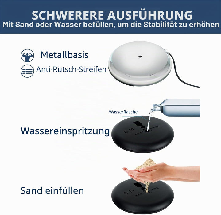 VAIIGO Infoständer Höhenverstellbar Aluminium DIN A3 Plakatständer Informationsständer Präsentations