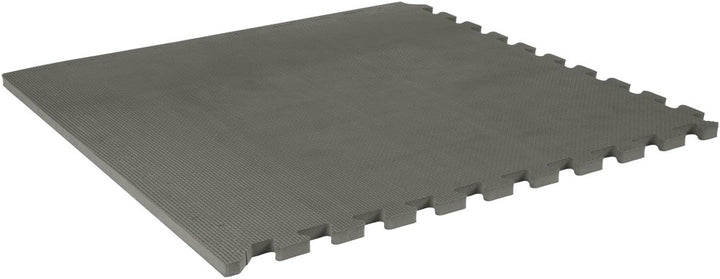 Vario-Step Gymnastikmatte Bodenmatte Sportmatte, Fitnessmatte 60x60 cm grau, grau