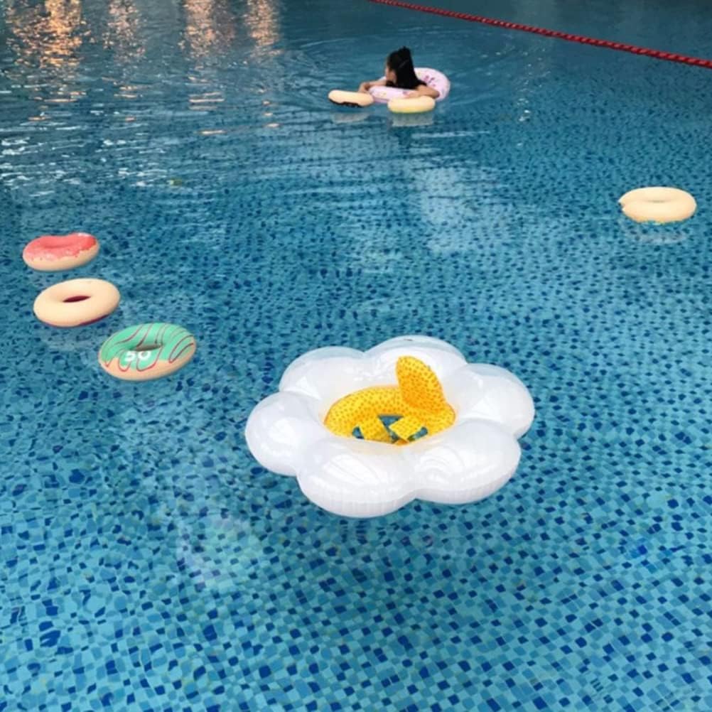 Baby Schwimmring Float, Baby Sun Flower Schwimmring Kinder Aufblasbarer Schwimmring Schwimmbecken Zu