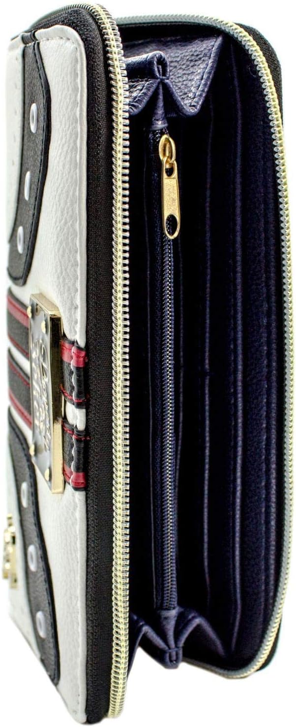 Harley Quinn Property of The Joker Goldemblem Geldbörse/Geldbeutel Clutch mit Münzfach & Kartenhalte