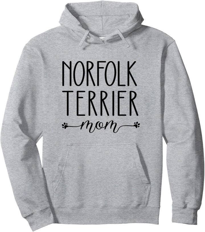 Dog Lover Norfolk Terrier Mom Pullover Hoodie