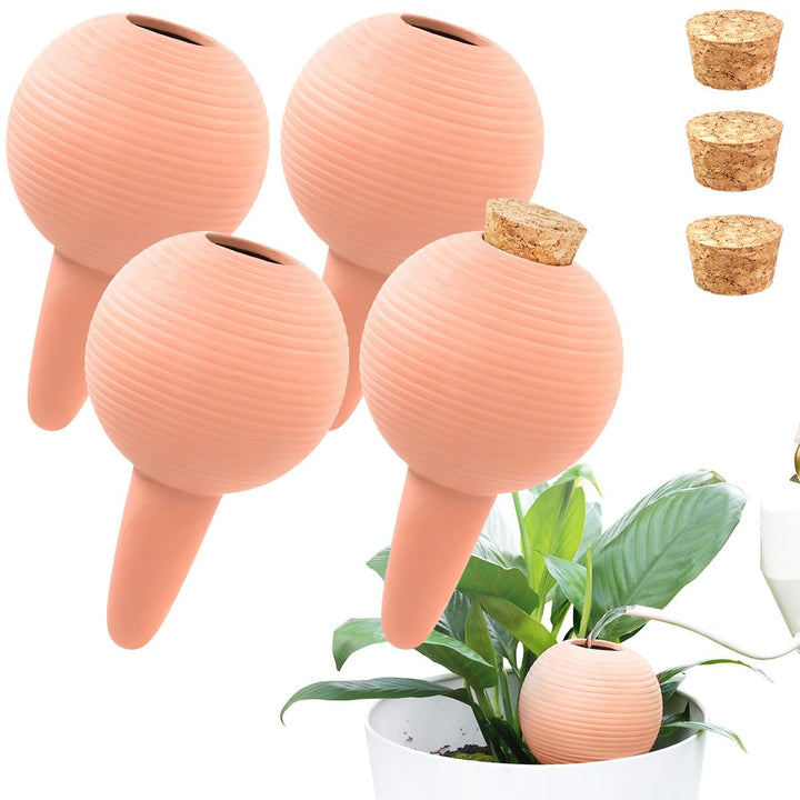 TerraCotta Pflanzen-Bewässerungsstäbe, automatische Pflanzenbewässerungskugeln-Geräte, 400 ml Wasser