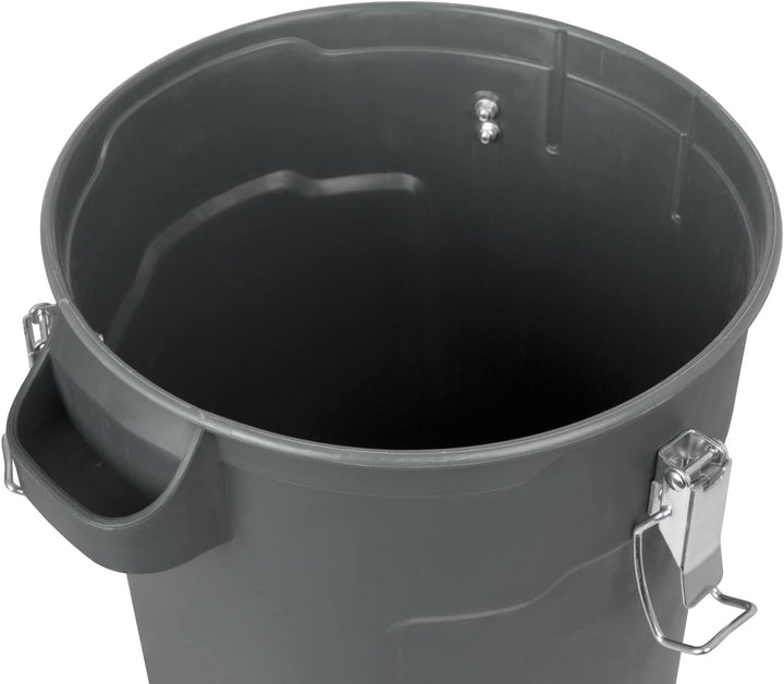 EBERTH Elektrische Getreidemühle mit 60L Eimer, 1300 Watt Elektromotor, 13L Einfülltrichter, 400 kg/