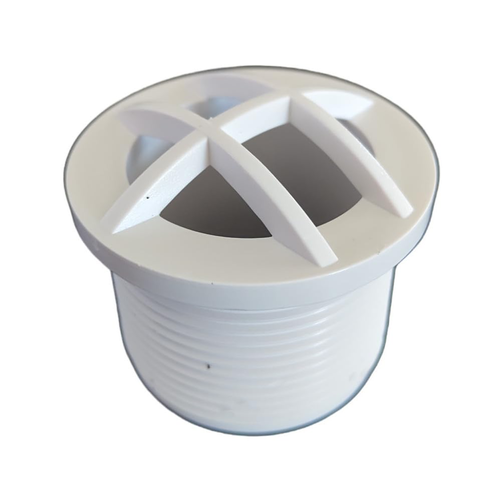 Hayward - Schutzgitter für Pool-Liner - 1 Zoll 1/2 Gewinde - Weiss - SP1026E