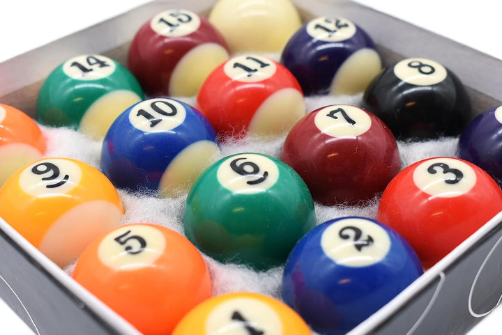 BILMAG Pool Billard Kugeln Kugelset Kugelsatz Standard, Sondergrösse 38mm für Hobbytische bis zu 6 f