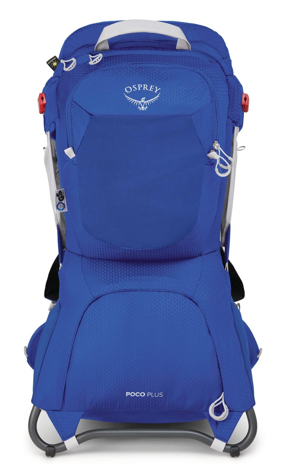 Osprey Poco Plus Kindertragerucksack zum Wandern, Unisex Einheitsgrösse Blue Sky, Einheitsgrösse Blu
