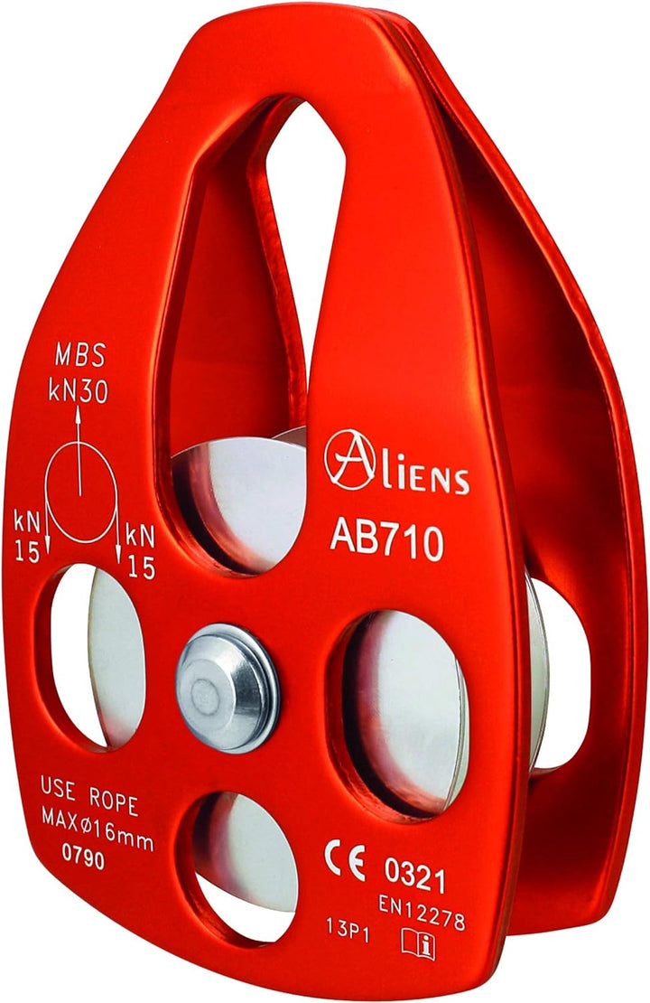 ALIENS Big Pulley Umlenkrolle (30kN) orange, orange