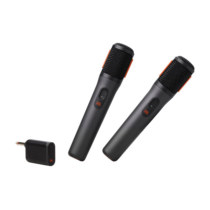 JBL PartyBox Wireless Mic - 2X Digital Wireless Mikrofone, Wiederaufladbarer Akku (20hrs - 700mAh),