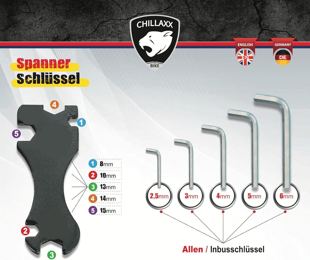 Chillaxx Bike Strada Premium City Bike in 24, 26, 28 Zoll - Fahrrad für Mädchen, Jungen, Herren und