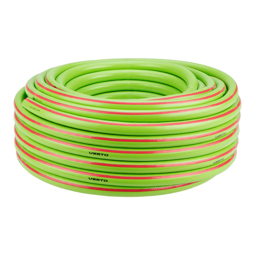 VERTO Gartenschlauch 20m oder 30m, 1/2" oder 3/4" PROFESSIONAL, UV-beständig, Bruchfestigkeit bis 25