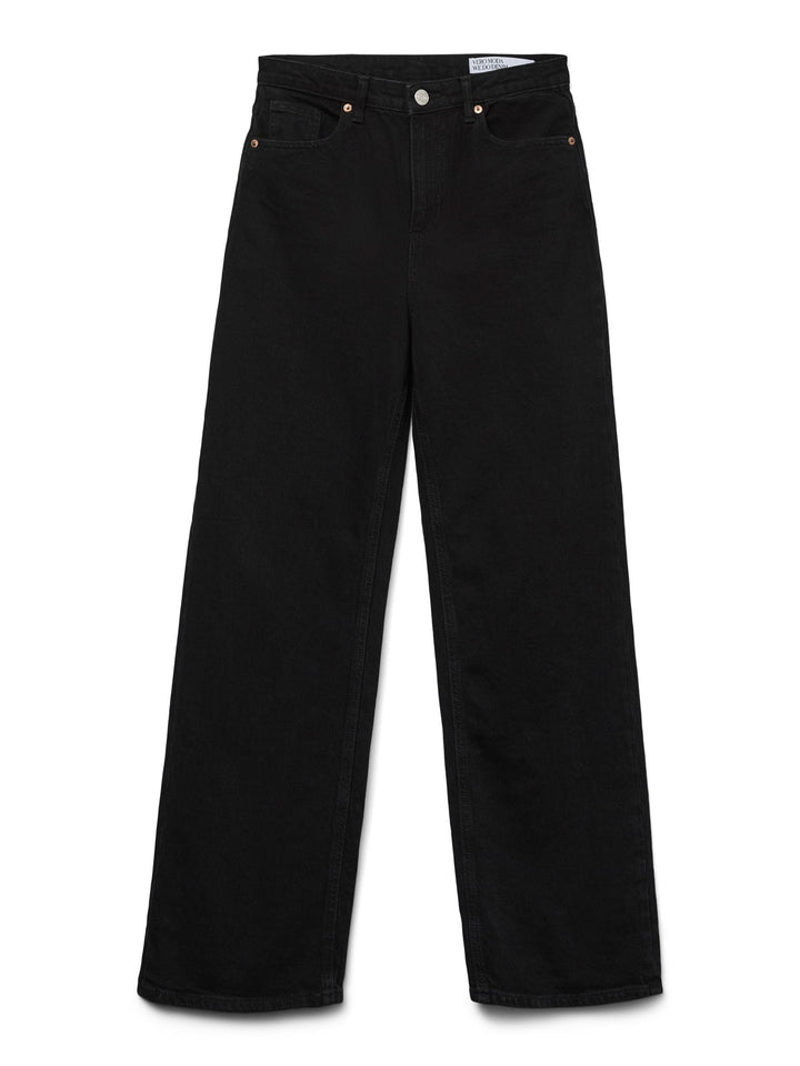 VERO MODA Damen Hose 28W / 32L Schwarz, 28W / 32L Schwarz