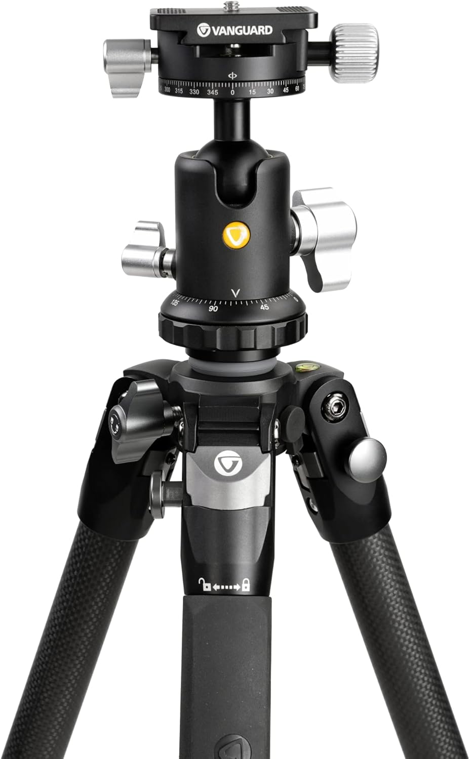 Vanguard Veo 3 263CB - Stativ mit Kugelkopf Carbon 26mm Kugel, Carbon 26mm Kugel