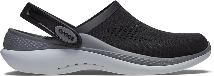Crocs Unisex Literide 360 Clog 36/37 EU Black Slate Grey, 36/37 EU Black Slate Grey