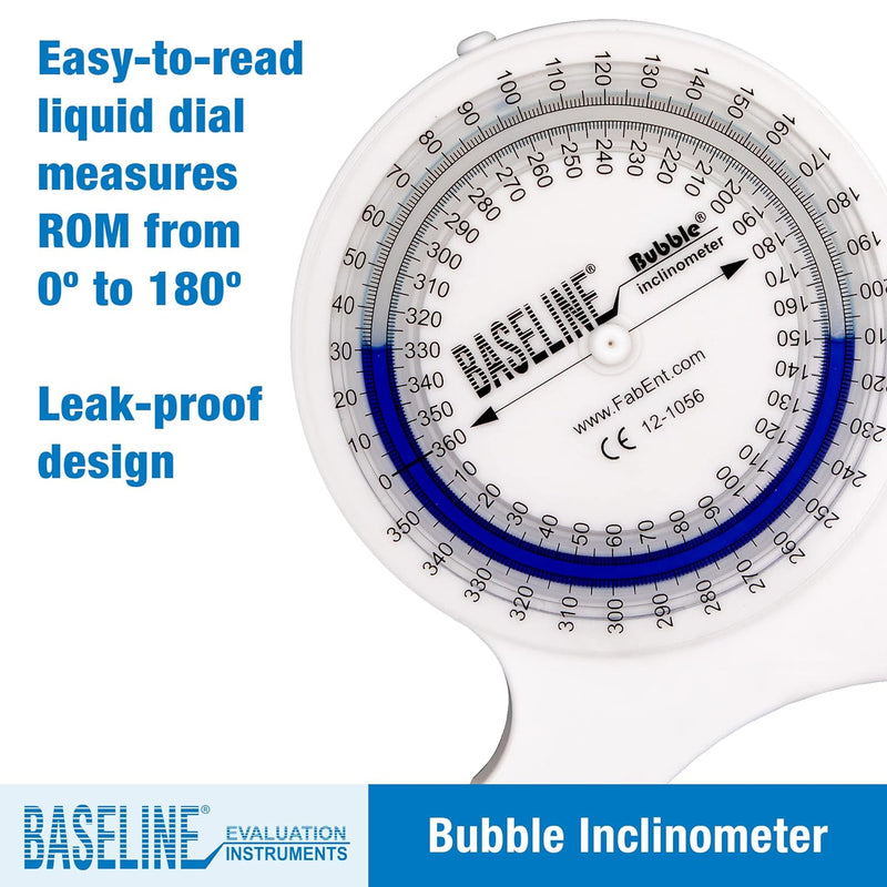 Baseline Inklinometer, Neigungswinkelmesser, Diagnoseinstrument zur Messung des Bewegungsumfanges, 1