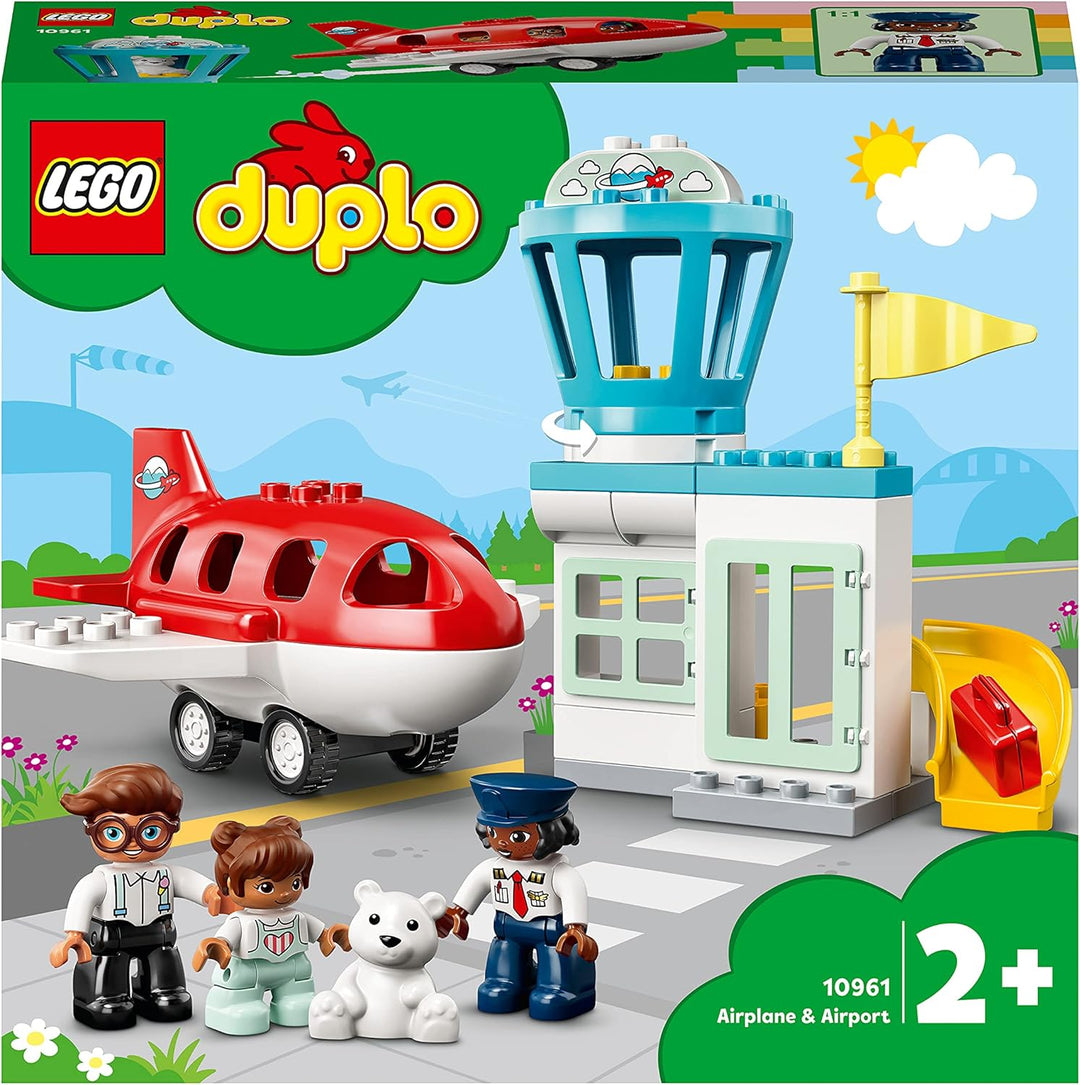 LEGO 10961 DUPLO Town Flugzeug und Flughafen Single, Single