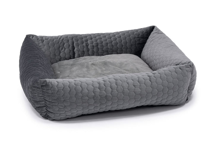 Karlie Liegebett Velvet L: 65 cm B: 60 cm H: 20 cm dunkelgrau