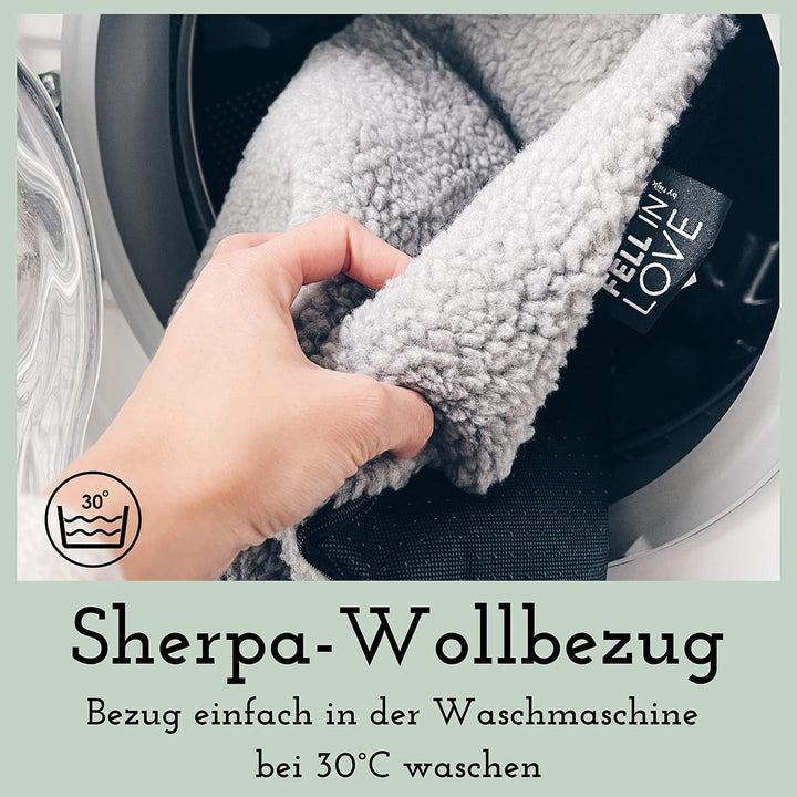 Fellou Heizdecke Katze 60 x 40 cm - Selbstheizende Decke Katze - Waschbar & Knisterfrei - Wärmedecke