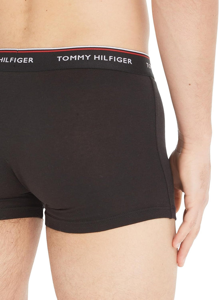 Tommy Hilfiger Herren Boxershorts (3er Pack) M Schwarz (Black), M Schwarz (Black)
