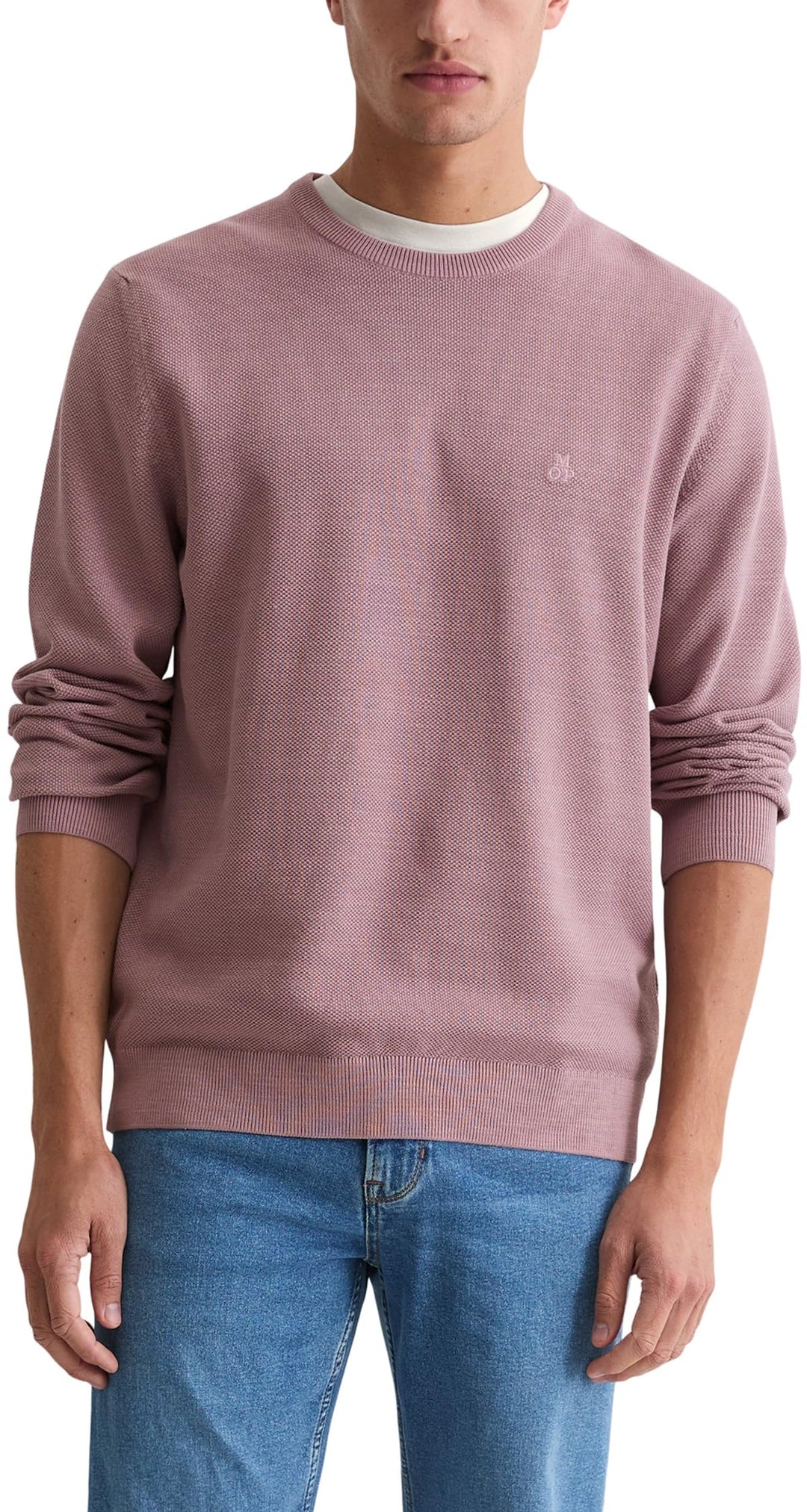Marc O'Polo Herren Pullover aus Bio-Baumwolle mit Rundhalsausschnitt XS 622, XS 622