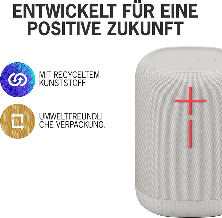 Ultimate Ears EPICBOOM, mobiler kabelloser Bluetooth-Lautsprecher, satte Bässe, immersiver 360-Grad-
