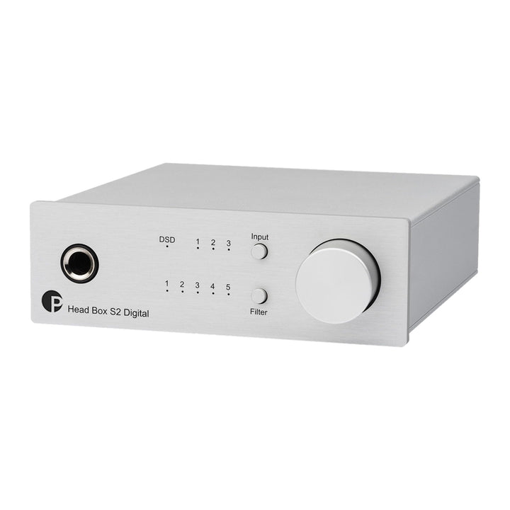 Pro-Ject Head Box S2 Digital Mikro High End Kopfhörerverstärker (Head Box S2 Digital, Silber) Head B