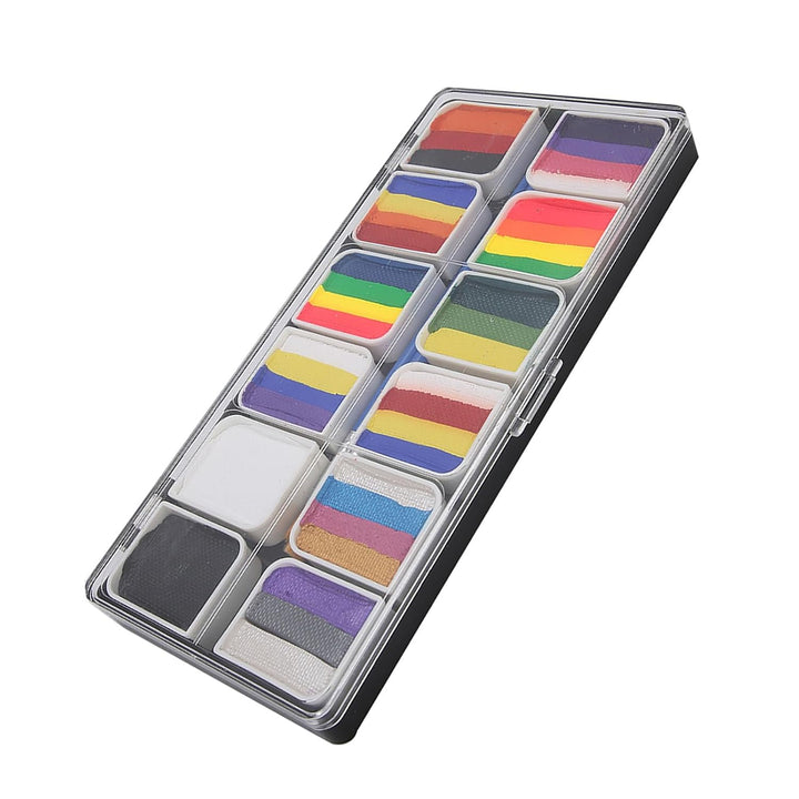 Gesicht Körperfarbe Pigment, Professionelles 12 Farben Wasserbasierte Körperkunst Gesicht Farbe Kit