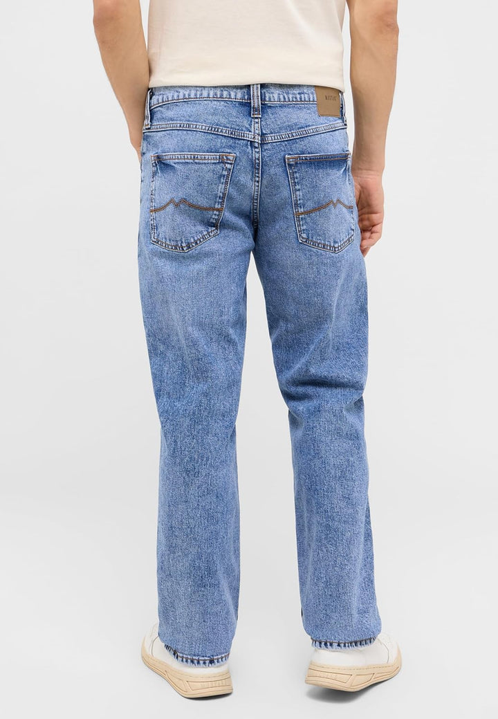 MUSTANG Jeans Herren Stretch Big Sur Regular Fit Jeanshose Hose Denim Blau Schwarz 30 31 32 33 34 36
