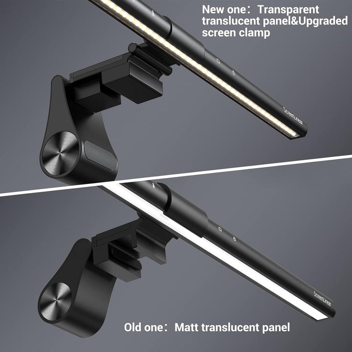 Quntis 22-29 Zoll Computer Monitor Lampe LED USB Touch Control, 52cm Light Bar Anti-Blaulicht Auto-D