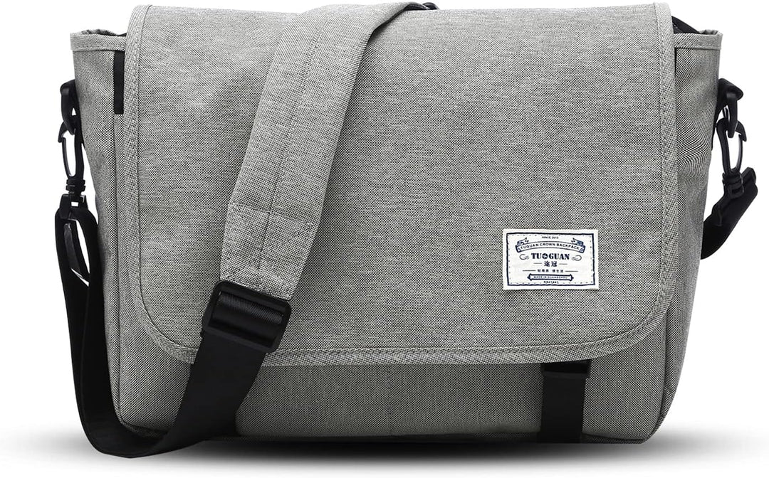 FANDARE Messenger Bag Umhängetasche Schultertasche Laptoprucksäcke Tasche Kuriertasche Polyester Hel