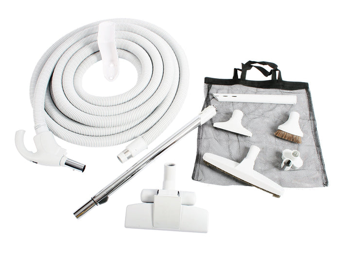 Cen-Tec Systems 93642 Zentralsauger Niederspannungs-Set, hellgrau, 35 Ft. Hose, 35 Ft. Hose
