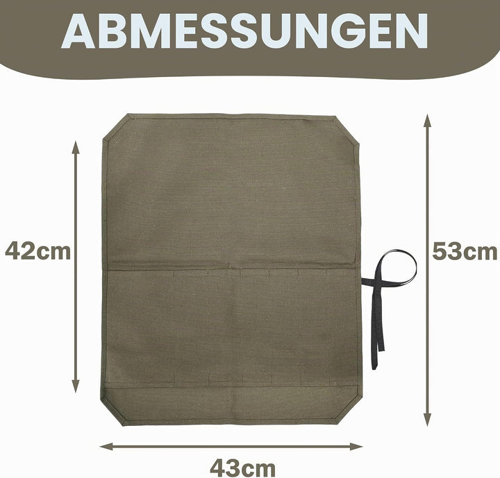 Kaaltisy Messertasche für Köche, Aufbewahrung der Löffel und der Gabeln, wasserdichte Werkzeugtasche