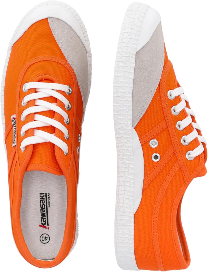 Kawasaki Unisex Sneaker Original Canvas 36 EU 5003 Vibrant Orange, 36 EU 5003 Vibrant Orange