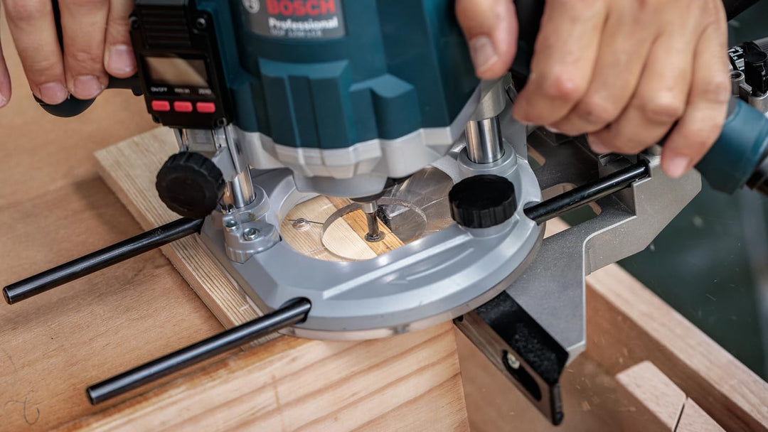 Bosch 1x PRO T-Nutfräser (für Weichholz, Hartholz, Ø 6,6 mm, Professional Zubehör Handfräse, Trim Ro